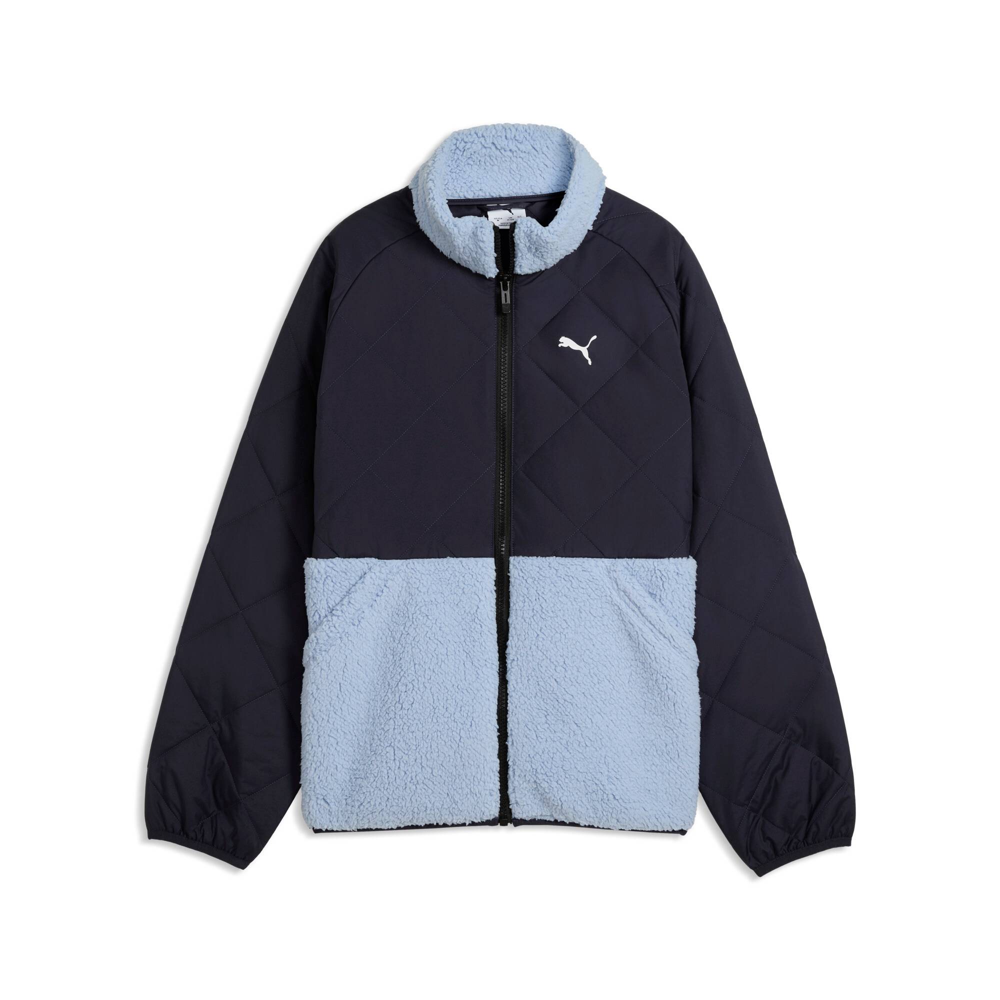 PUMA Quilted Relaxed Jacket Youth, Shop, New Navy, 15-16Y