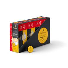Tchibo Cafissimo Vorratsbox Caffè Crema mild Kaffeekapseln, 120 Stück – 4x 30 Kapseln (Kaffee, mild mit sanftem Aroma), nachhaltig & fair gehandelt