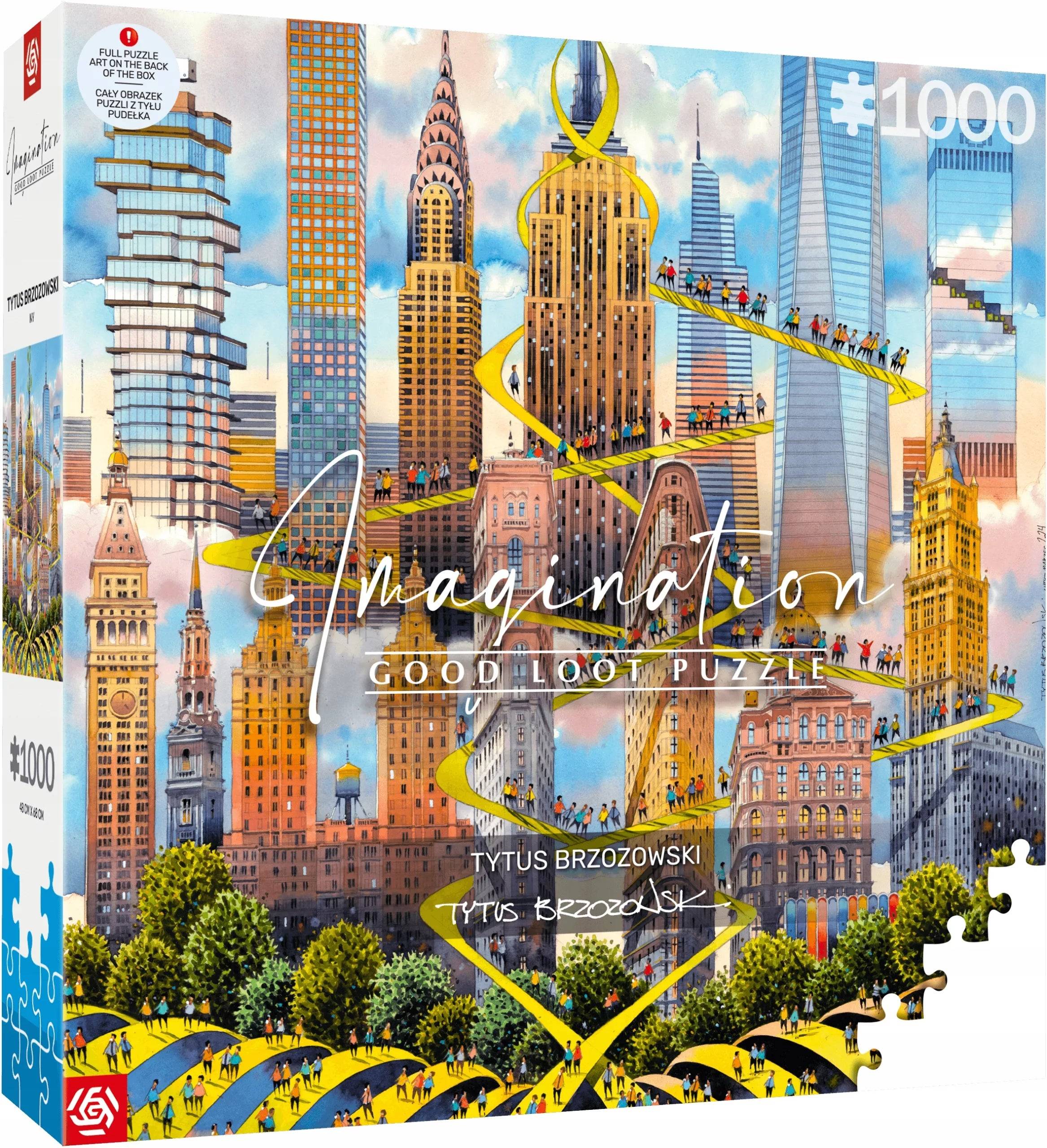 Good Loot - Imagination Puzzle - 1000 - Tytus Brzozowski: New York