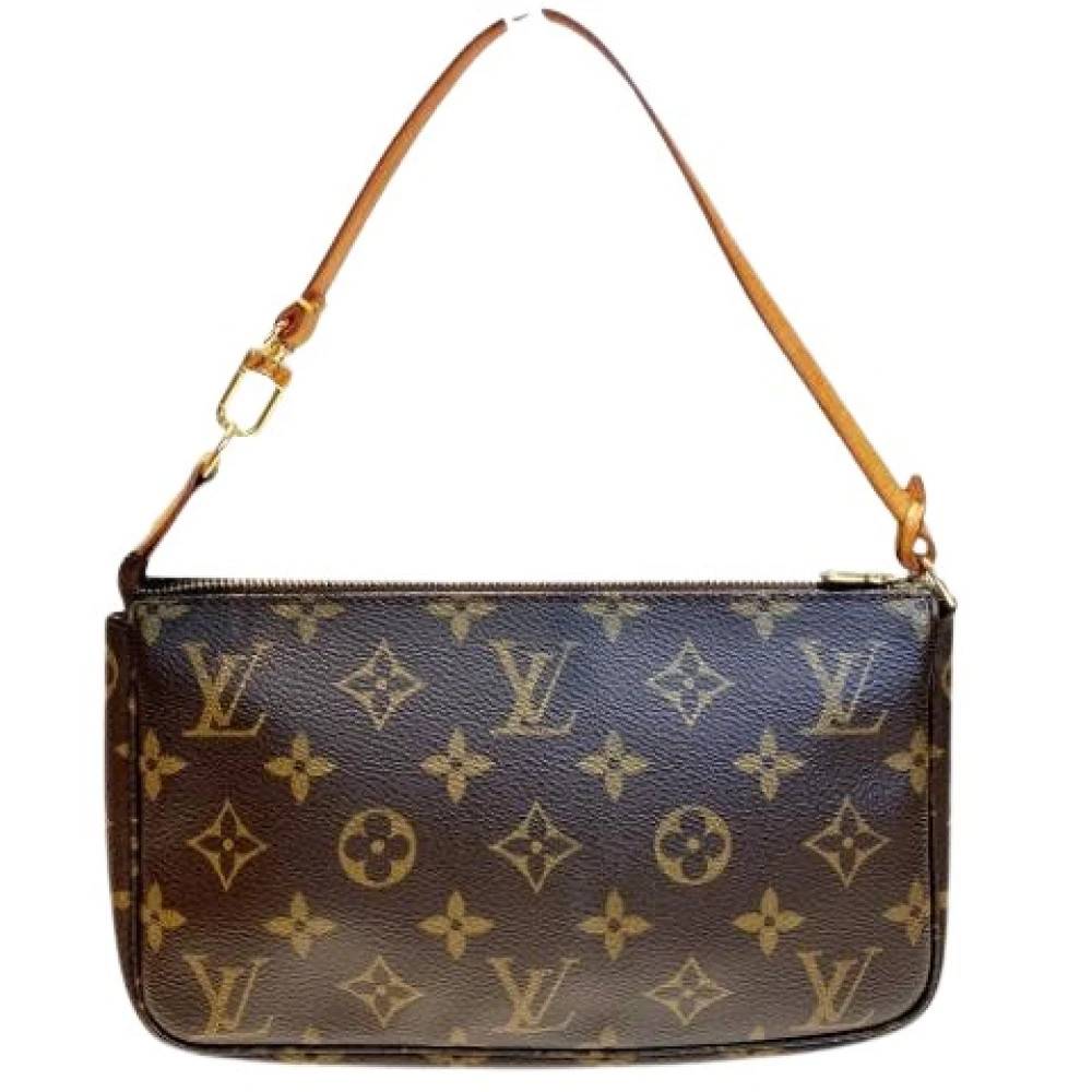 Louis Vuitton Vintage Pre-owned Pochette - Vintage - Dame - Brun - ONE SIZE -