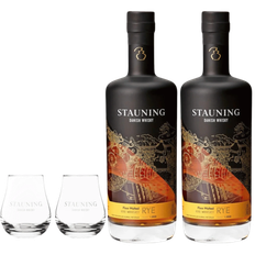 Tilbud - 2 Stk Stauning Rye incl. 2 Stk. Whisky Glas