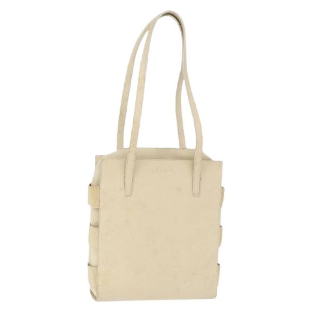Loewe Pre-owned - Pre-owned Läder Axelremsväska Vintage - Dam - ONE Size - Läder