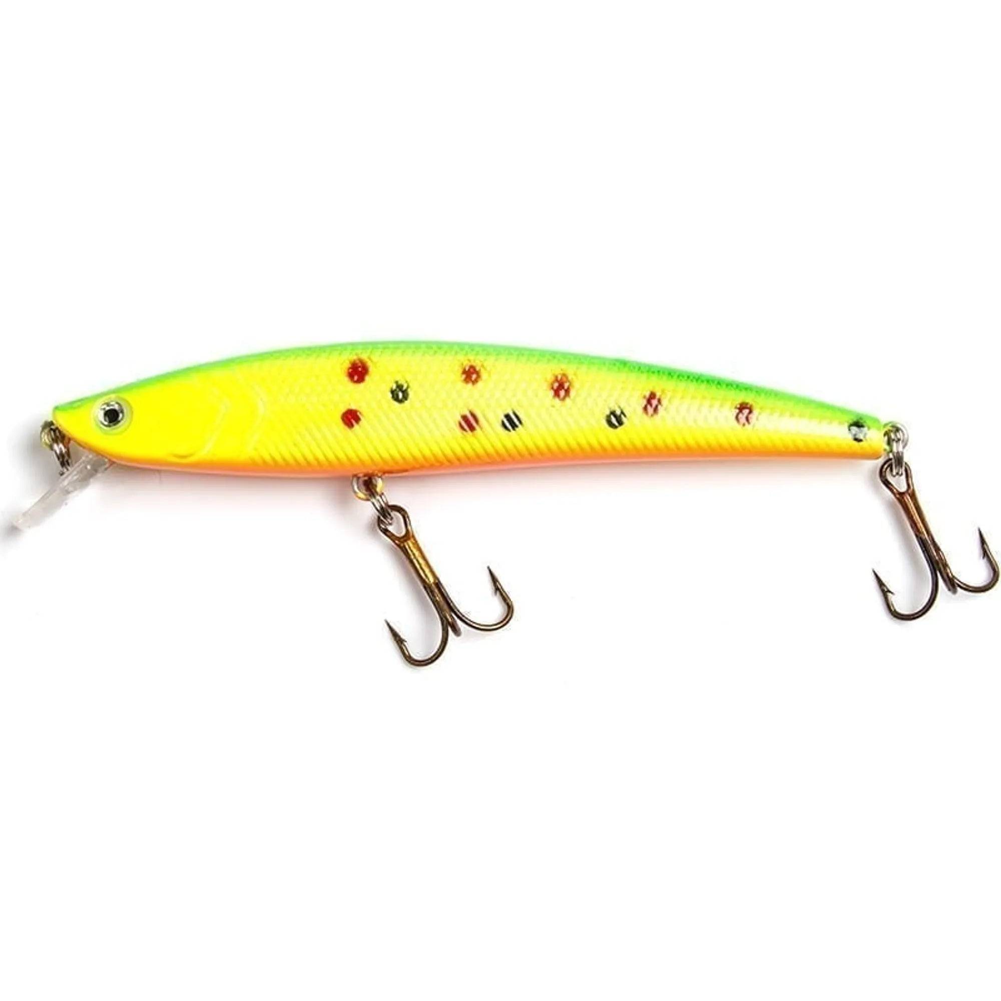 Eco Minnow - 11.5cm / yellow/green