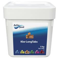 Swim & Fun Klor LongTabs 200g, 5 kg. 20x19x19cm