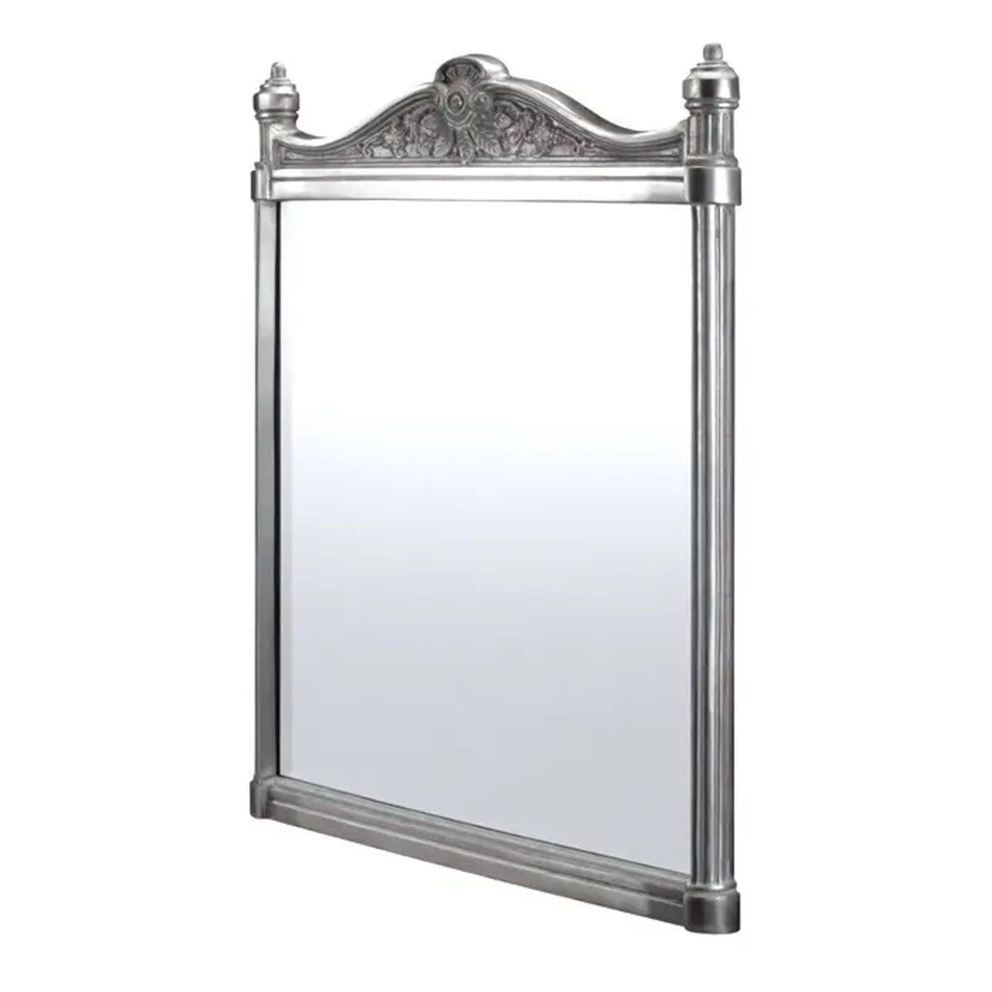 Burlington spegel aluminium 55 x 75 cm