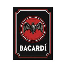 Magnet Bacardi Logo Black 6x8cm