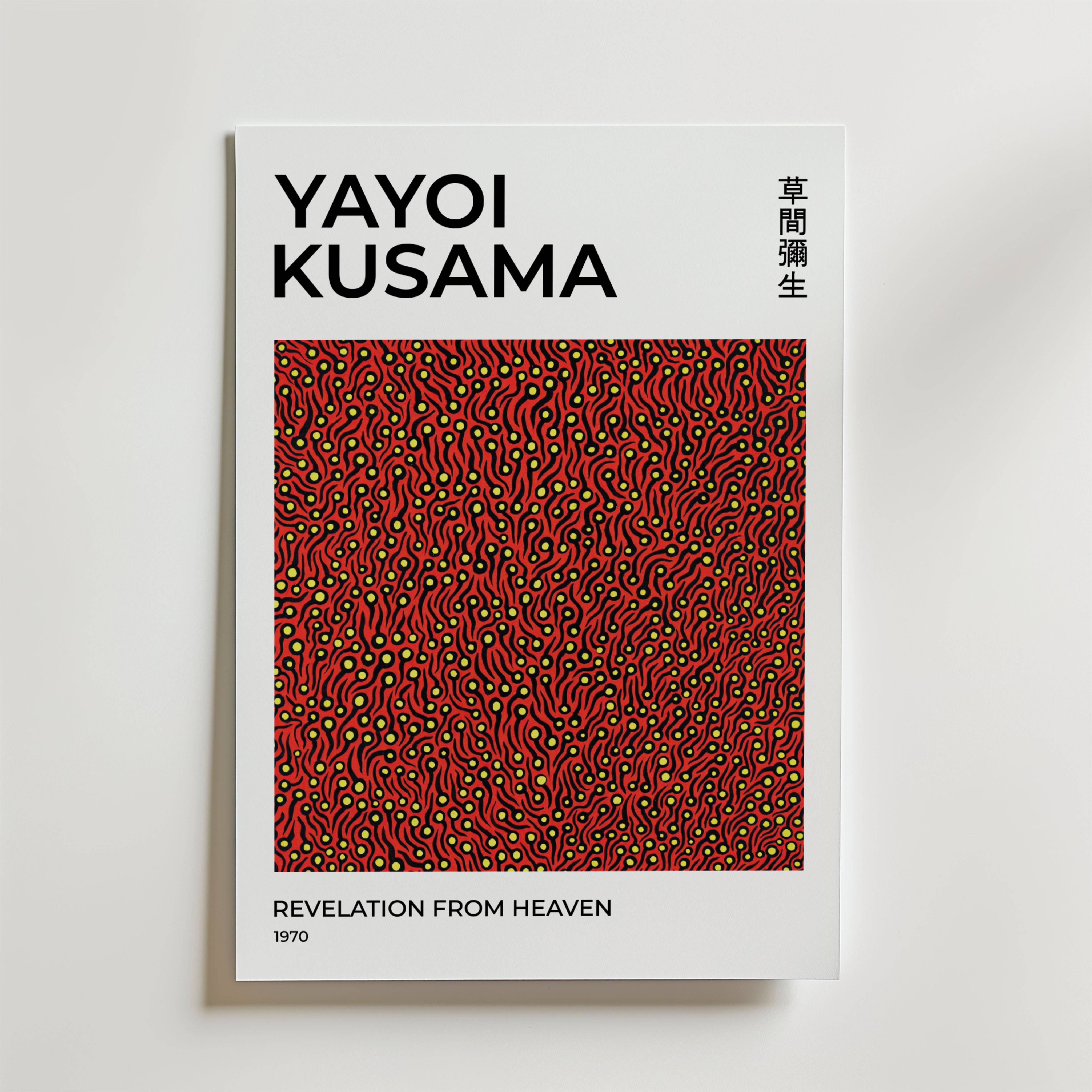Yayoi Kusama Mind Swirl Poster - Fine Art Poster 40x50 cm