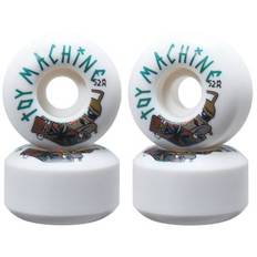 Toy Machine Sect 100A Skateboard Hjul 4-Pak (52mm - Hvid/Teal/Grå)