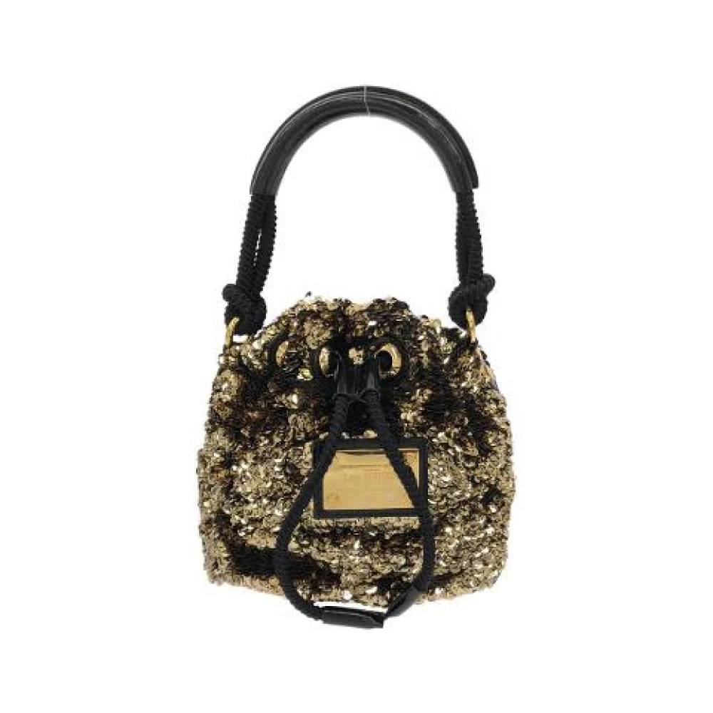 Louis Vuitton Vintage Pre-owned Mini Noe Rococo Sequin Skuldertaske - Vintage - Dame - Flerfarvet - ONE SIZE - Uld