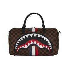 SPRAYGROUND, Taske, Herre, Brun, ONE SIZE, Uld, Duffel Bag med lynlåslukning