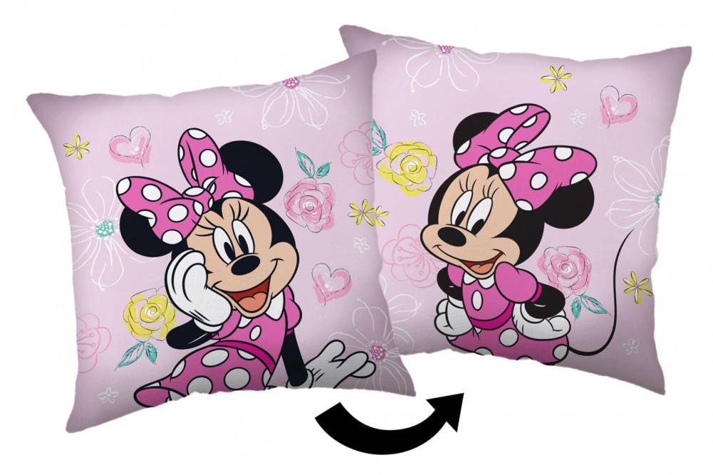 Disney Minnie Rosa rosett dekorationskudde 40 x 40 cm
