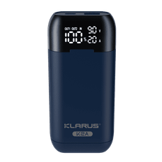 Laddare Klarus K2A Intelligent Dual-Batteries Charger 3-In-1 Charger, PowerBank