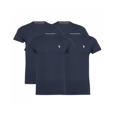 U.S POLO ASSN 4pak t-shirt i navy til herre | Regular fit |