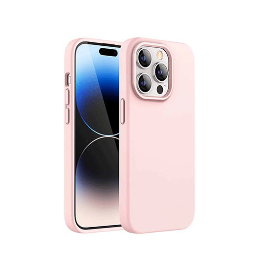 iPhone 12 Pro Max - Deluxe™ Soft Touch Silikone Cover - Lyserød