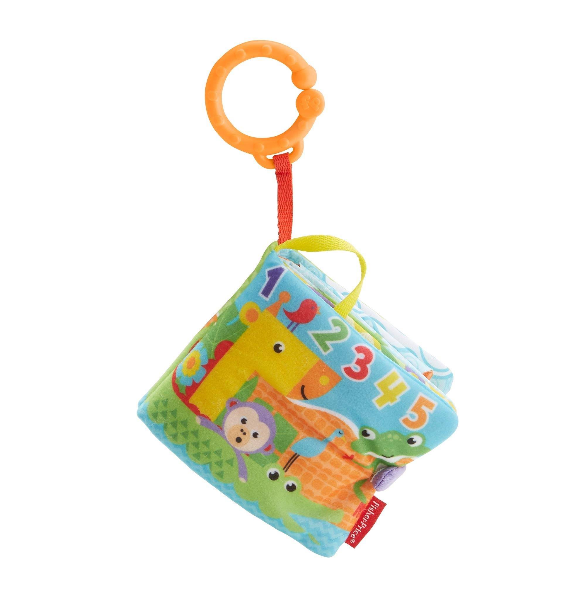Signature Series Cloth Book for Babies Educational Cloth Teething FGJ40 Fisher-Price (Ages 0+) - Toy, Toy, Toy,