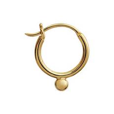 Tout Petit Disco Ball Earring Single, gold