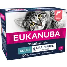 Eukanuba Cat Adult Pate, Rig På Laks