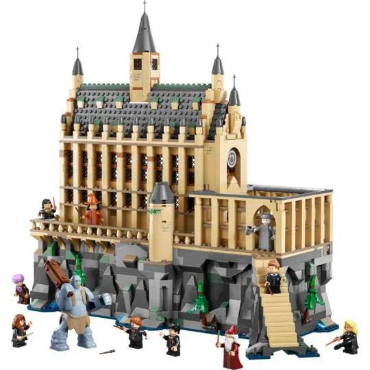 Lego Hogwarts: Stora Salen Byggklossar Harry Potter 76435 byggset samling lek detaljer