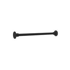 PLUS fitness stang, sort/stål - 63,5 cm