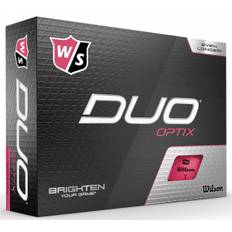 Wilson Staff Golfbollar Duo Optix Rosa (1st duss)