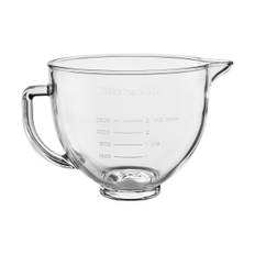 KitchenAid KitchenAid glasskål med låg 4,7 L Klar