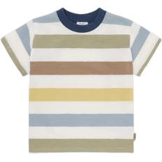 Hust & Claire Tshirt Hcanton Slub Yd Stl. 128 unisex - Kortärmade T-shirts Från Magasin - Ivory (128)