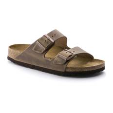 Birkenstock, Skor, Herr, Brun, 42 EU, Läder, Arizona Oiled Leather Sandaler