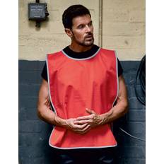 YOKO YK259 Hi-Vis Reflective Border Tabard Red 76 - 92 cm