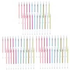 DIYEAH 3 Set Målarpennor Gelpennor För Vuxna Målarböcker Målarpennor För Vuxna Målarböcker Glitterpennor Målarpennor Vuxenkonsttillbehör Doodlingmarkörer Ritmärkespennor 24st*3