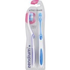 Zendium V-Shape Soft 2-pack Tandborstar 2 st