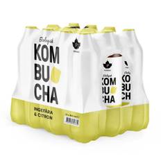 Pureness Kombucha Øko, Ingefær og citron, 12-pak