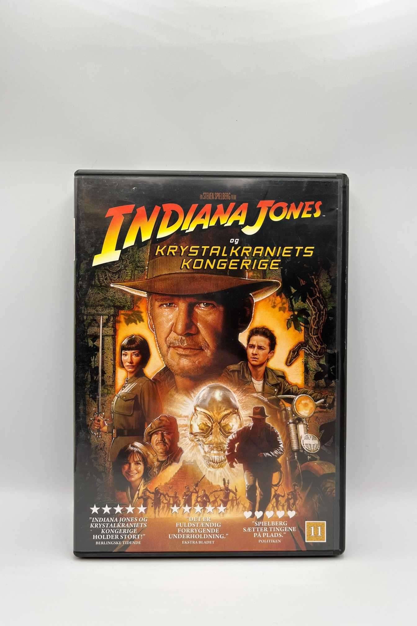 Indiana Jones: Krystalkraniets Kongerige(DVD brugt)