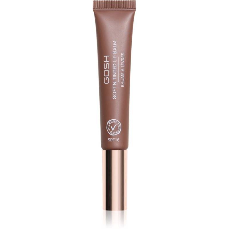 GOSH COPENHAGEN Soft`n Tinted Tonad läppbalsam SPF 15 Skugga 010 Espresso Martini 8 ml