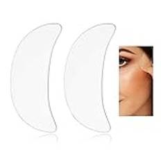 1 Pair Silicone Anti Aging Eye Circle Pads Anti Wrinkle Eye Circle Moisturizer for Eye Bags, Dark Circles, Hydrating, Puffy Eyes