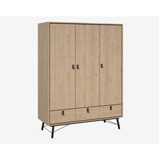 Garderobeskab Ry m. 3 låger og 3 skuffer