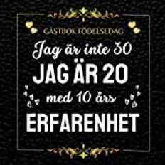 Gästbok 30: födelsedag gåva humor rolig , kvinna , man , vän , grattis på födelsedagen