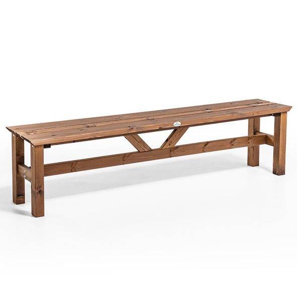 Sittbänk Viking, L 1900 mm, brun