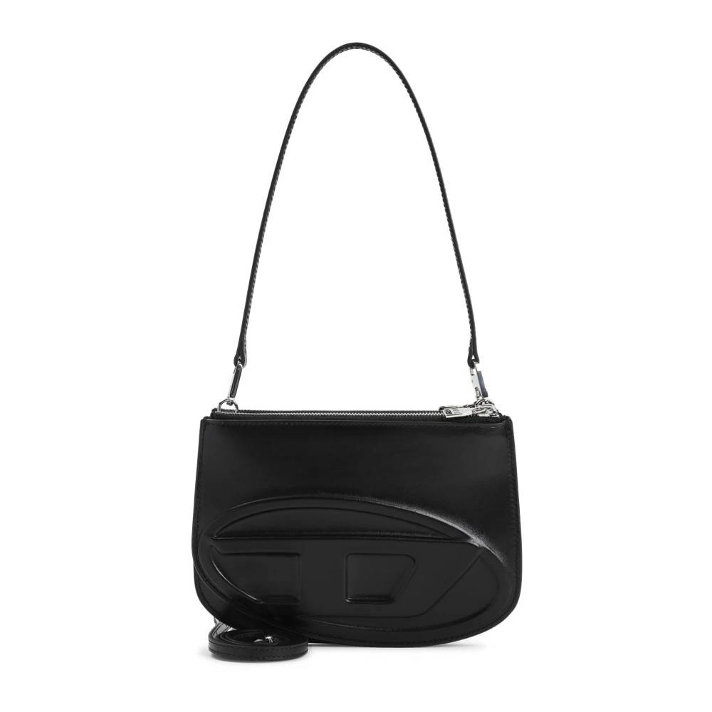 Diesel 1DR Twin Skuldertaske - Tasker - Dame - Sort - ONE SIZE - Uld