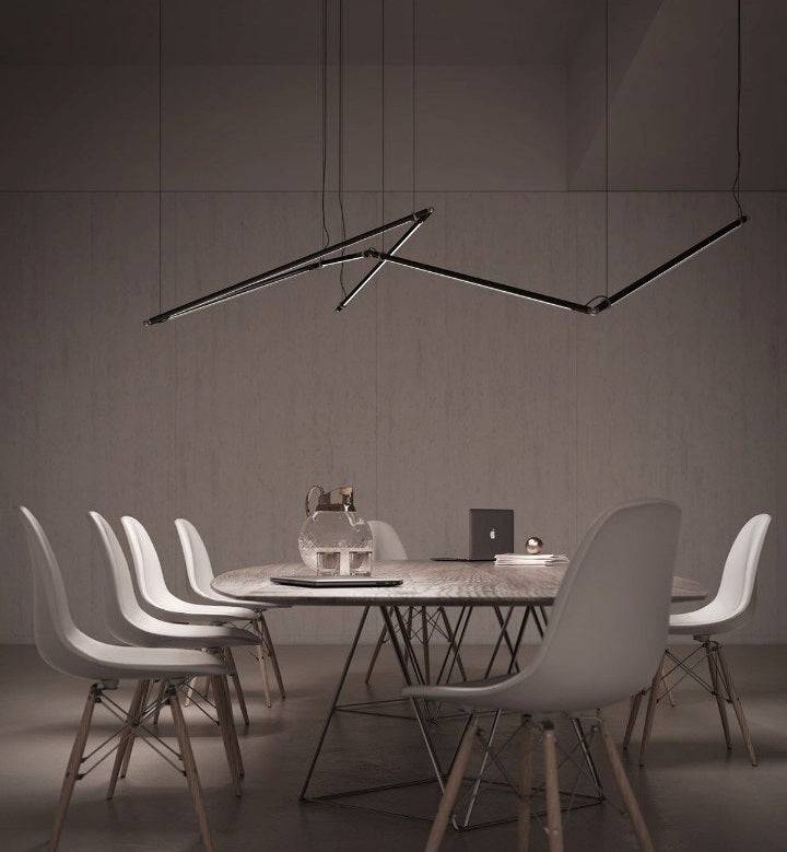 Colibri 2080 modulpendel fra Martinelli Luce - Sort - x2 / Magnetkugle til samling / Nej tak