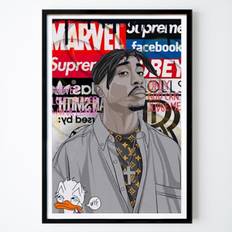 Pop Art Poster: Tupac Shakur av Mildwords