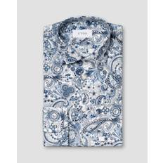 Motif Signature Twill Shirt, Slim, Light Blue