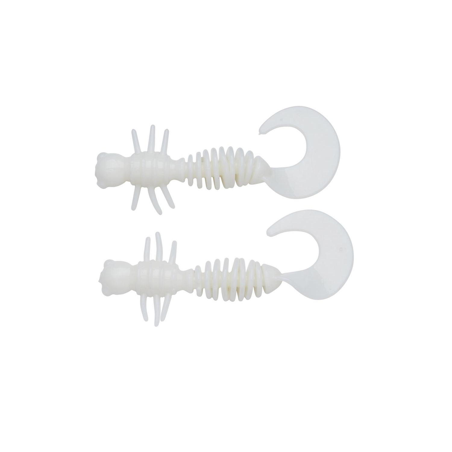 Powerbait Curley 40mm - Milkey White