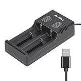 REACELL Universal Snabbladdare för 3.7V Li-ION batterier 18650 18490 18350