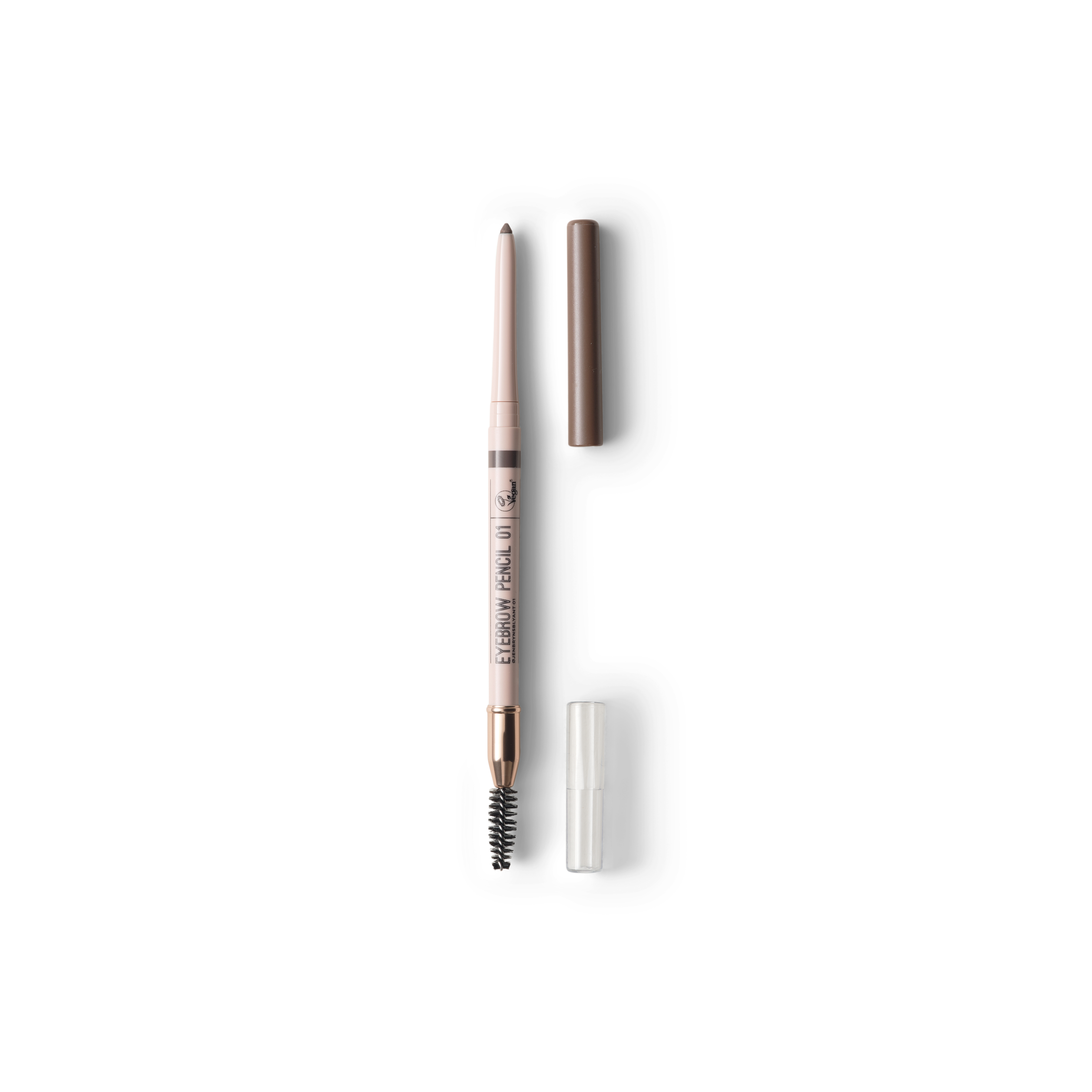 Eyebrow Pencil — Vores Eyebrow Pencil giver giver definerede øjenbryn, der holder hele dagen, voksbaseret og vandfast stift og med børste til at forme brynene. - Taupe