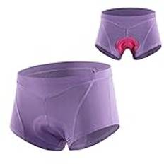 HUIOP Kvinnor Cykelunderkläder 3D Gel Vadderade Cykelbyxor MTB Cykel Cykel Underkläder Shorts, cykelunderkläder för damer