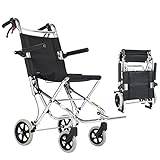 Fällbar Utomhus Bekväma Mobila Rullstolsförskjutningsmaskiner Lättviktsresor Utomhus Bekväma Mobila Rullstolsförskjutningsmaskiner Fällbar Rollator Aluminiumlegering Mobilitet