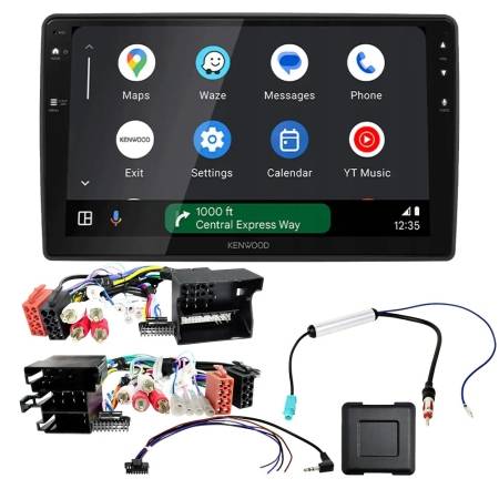 Kenwood DMX80AXS bilstereopakke til Audi A4 B6/B7 2001-2009