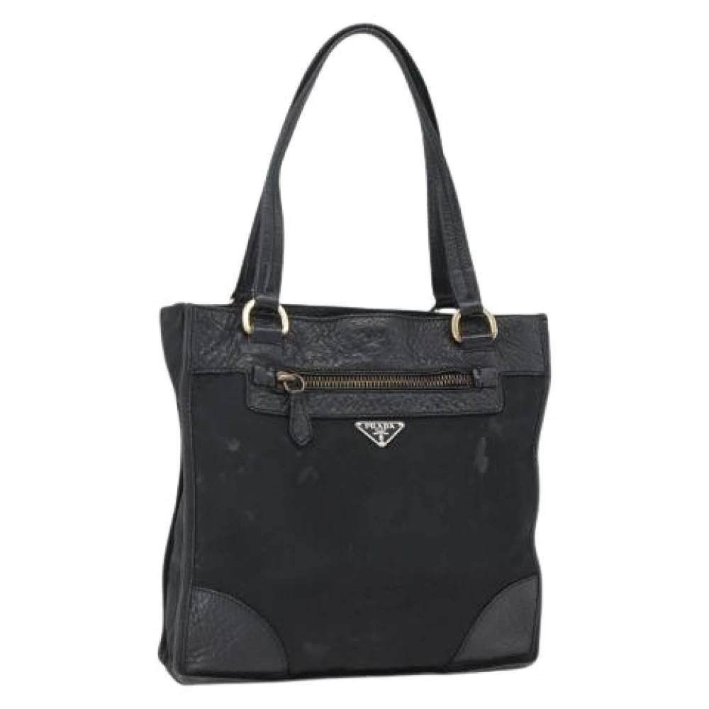 Prada Vintage Pre-owned Nylon Taske - Vintage - Dame - Sort - ONE SIZE - Nylon