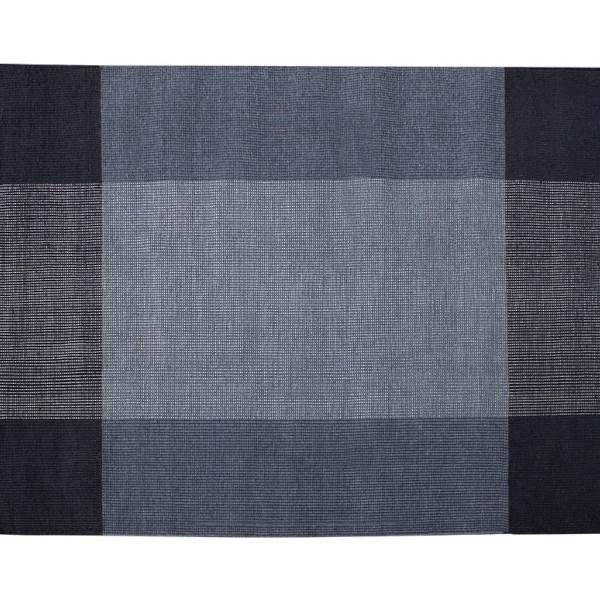 C Olesen C. Olesen Kelim tæppe - Lucca - Black/Antracit 170 x 240 cm.