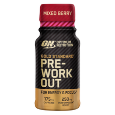 Gold Standard PWO Shot, 60ml Mixed Berry